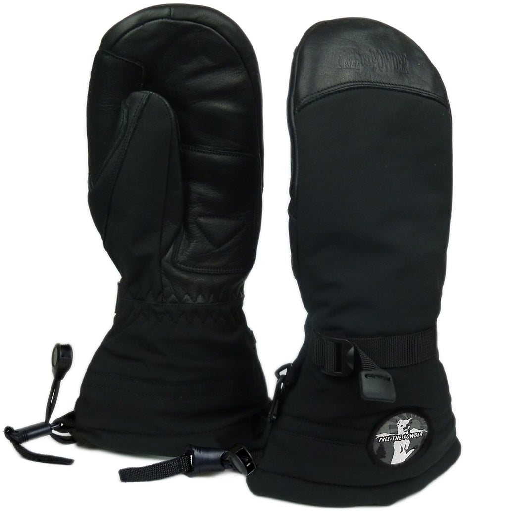 RX Pro Mitten Black by Free the Powder