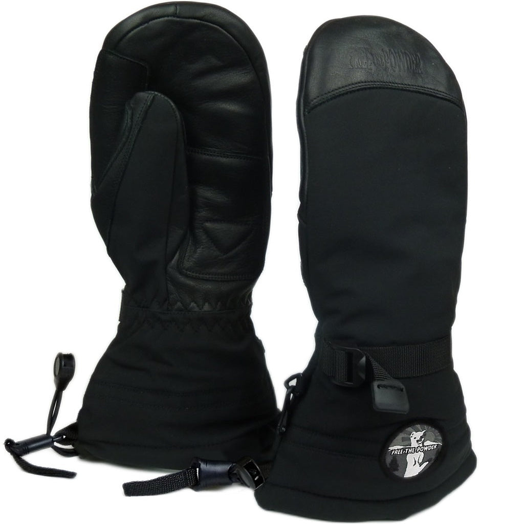 RX Pro Mitten Black by Free the Powder