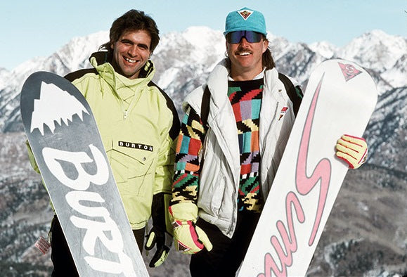 Jake Burton Tom Sims history of snowboarding