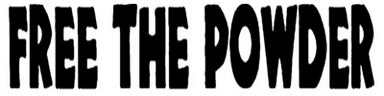 free the powder ski gloves logo