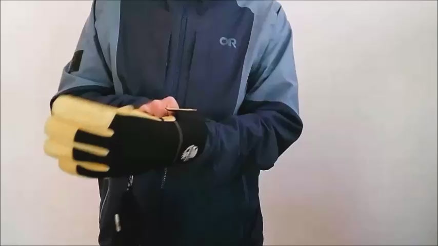 SX Pro Glove Tan video closeup