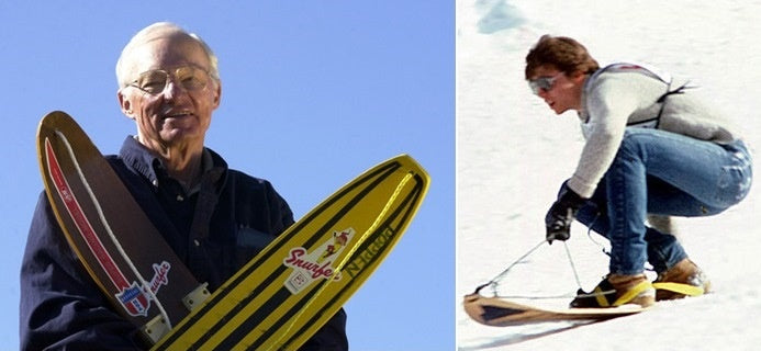 history of snowboarding snurfer