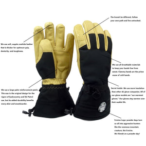 details specs of RX Pro Glove by Free the Powder