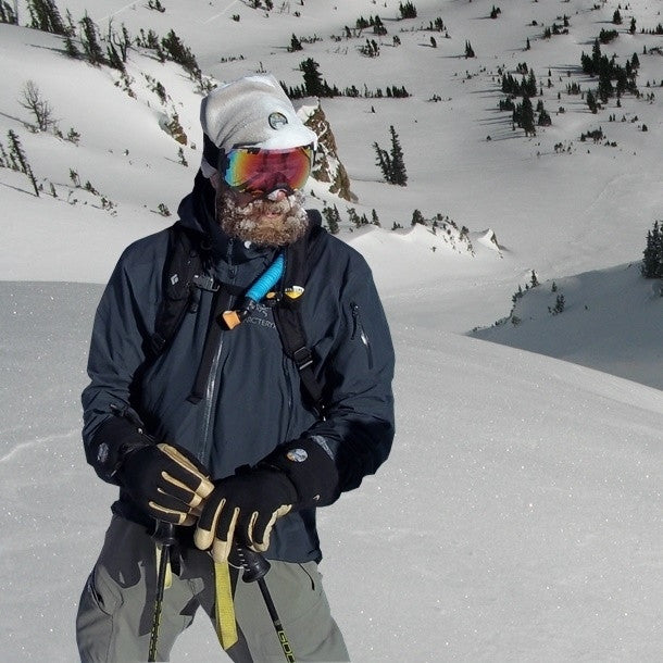 long cuff glove by free the powder