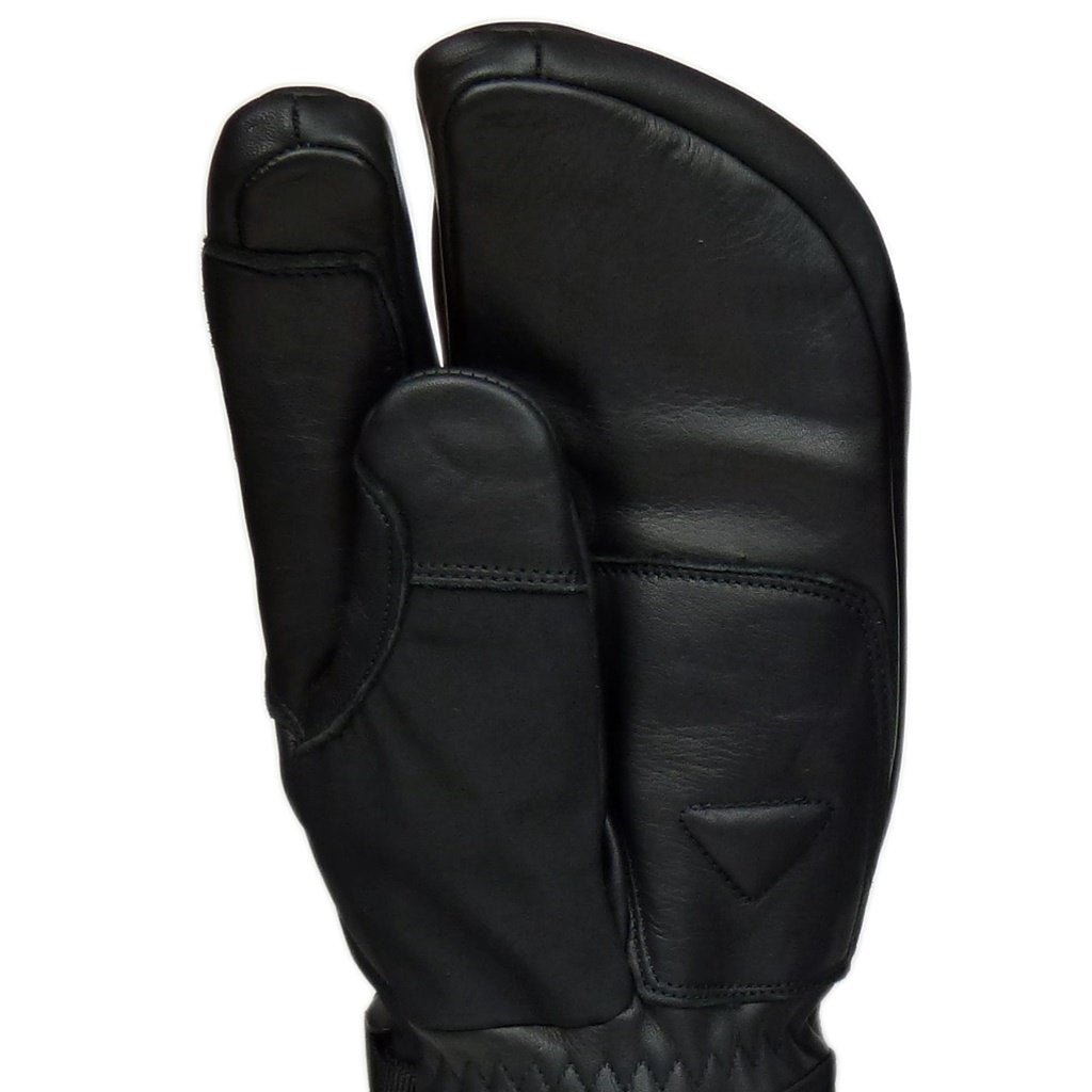 palm view of RX3 Pro black glove