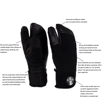 detailed specs of RX3 Pro black glove