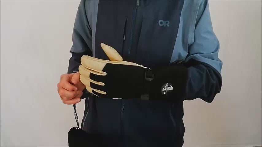 RX Pro Glove Tan video closeup