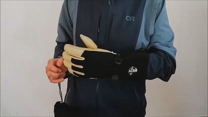 RX Pro Glove Tan video closeup