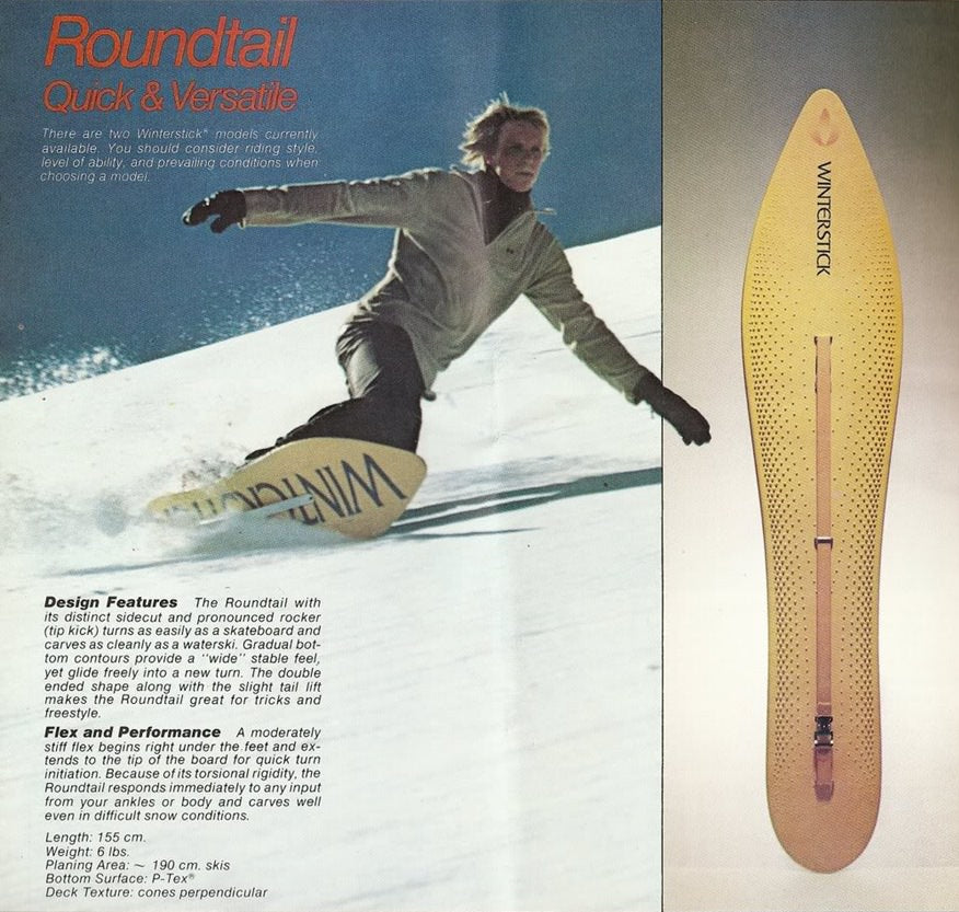 Winterstick first snowboard