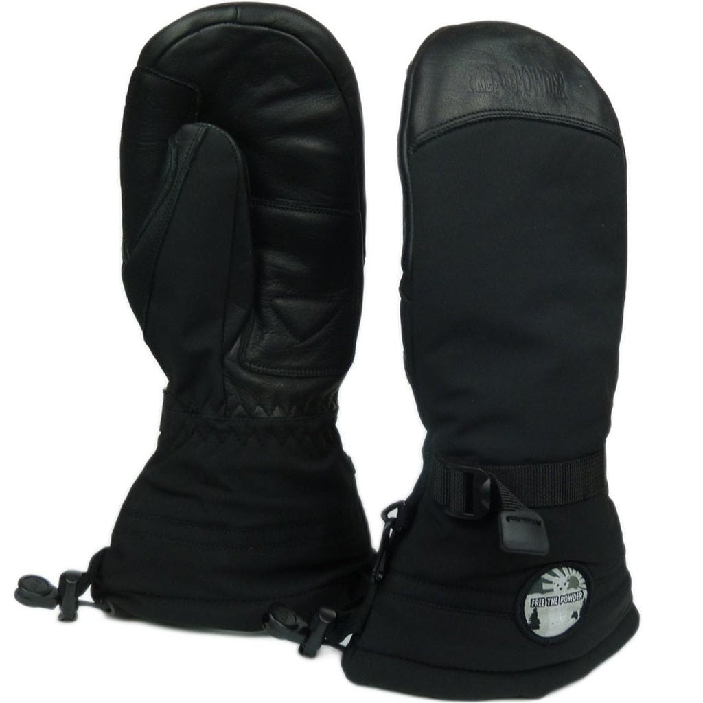 RX Pro Mitten Black by Free the Powder