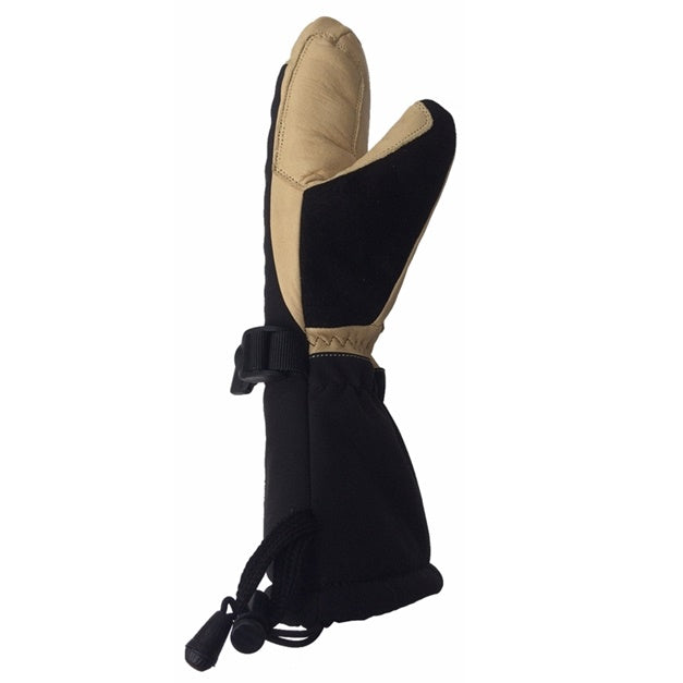 side view original ski mittens free the powder
